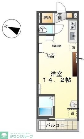 オータムスイートの物件間取画像